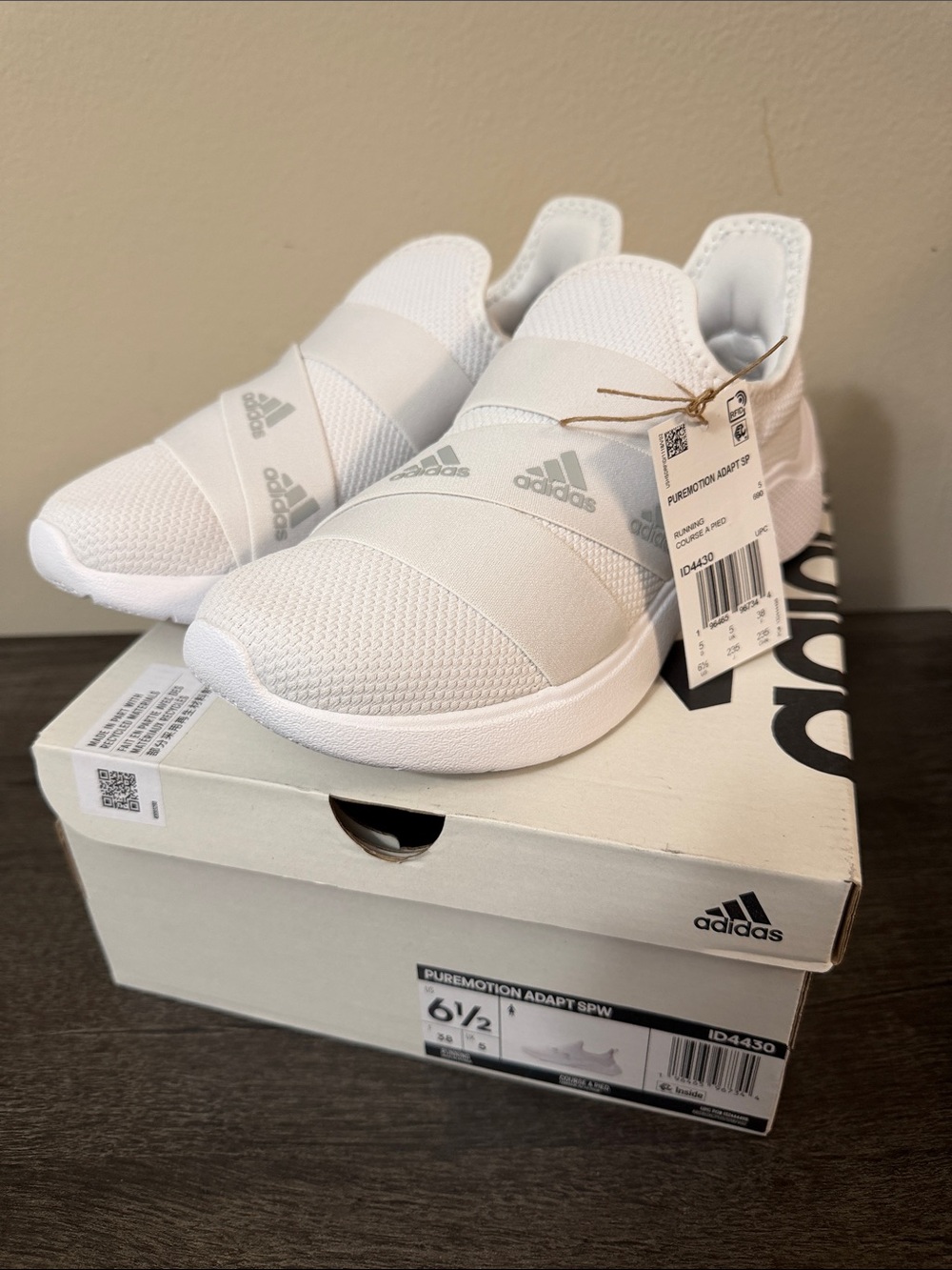adidas Women Puremotion Adapt Slip-On Sneakers - White